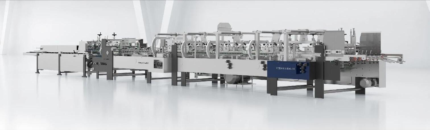 Koenig and Bauer Omega Intro packaging machine